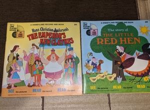 Vintage Disney Storytime Books and Records